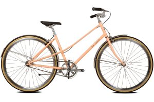 BLB Cleo Single Speed Ladies Bike Peach