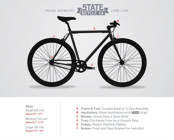 State Bicycle Fixed Gear Core Line Beorn-2348