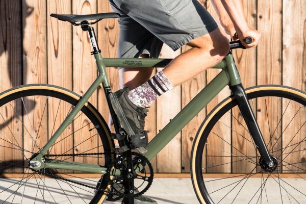 State Bicycle Co Fixed Gear Black Label v2 - Army Green-5944