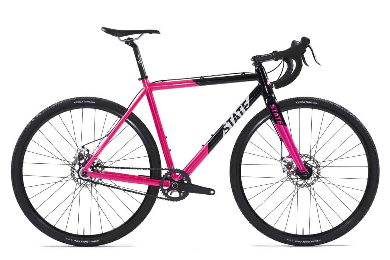pink and black bike